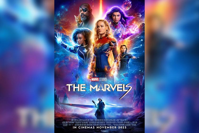 The Marvels filminin afişi