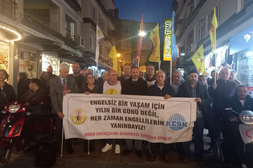 BES Samsun Şubesi engelli açıklaması