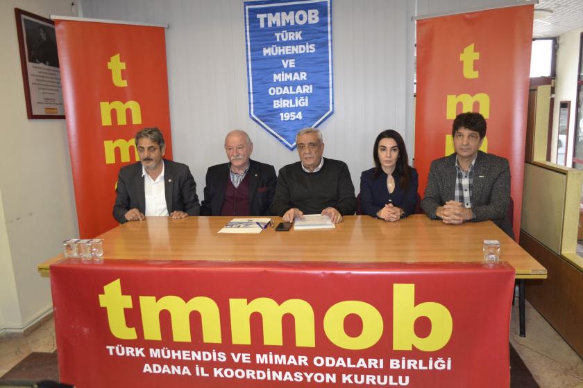 TMMOB Kent Sorunları Sempozyumu sonuç bildirgesi açıklaması