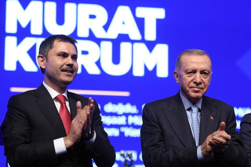 Murat Kurum ve Erdoğan