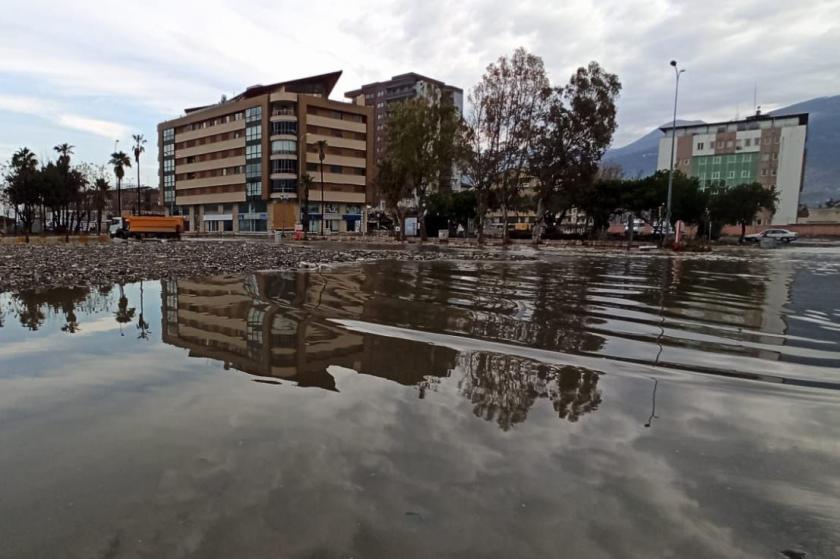 İskenderun'da su baskını