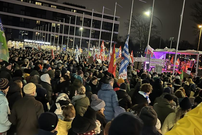 Almanya'da ırkçılık karşıtı yürüyüş