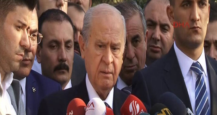 Bahçeli: Hükümeti üçü kursun