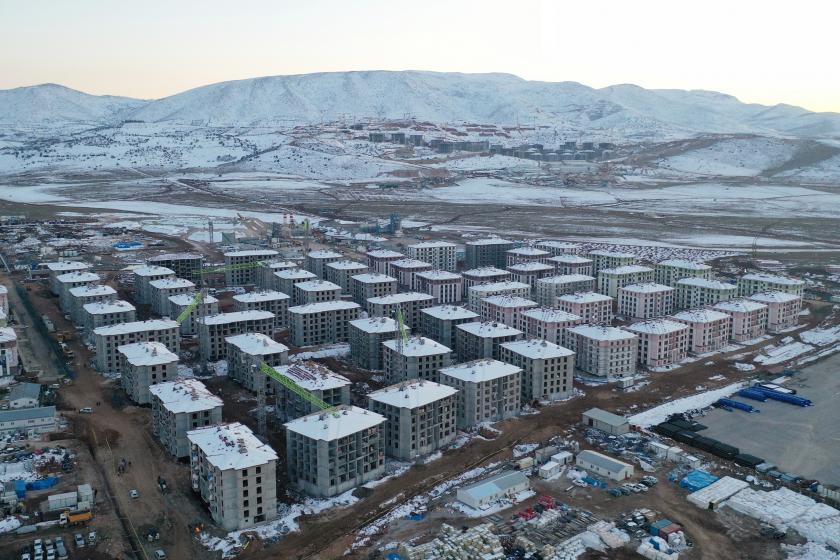 Malatya'da deprem konutları