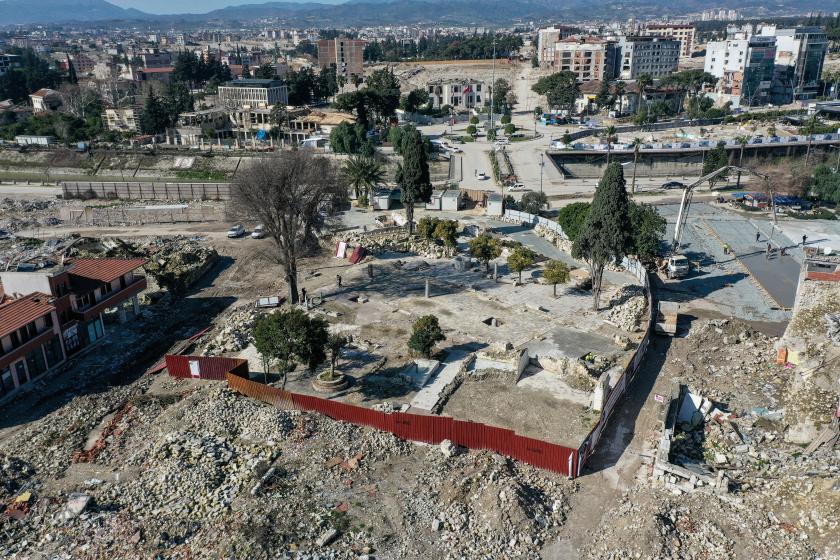 Hatay'ın üstten görüntüsü.