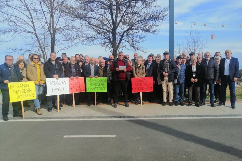 Perşembe'de deniz dolgusu projesine karşı eylem