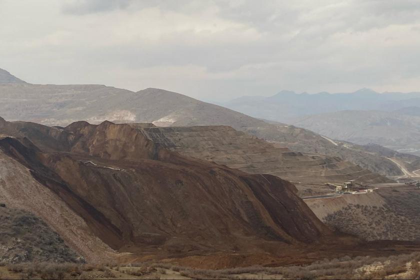 İliç'teki maden ocağı 