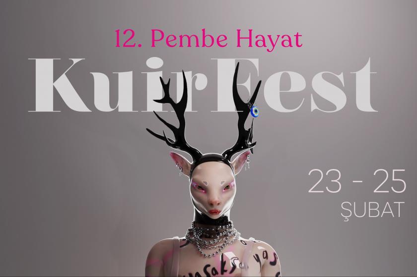 12. Pembe Hayat Kuirfest'in afişi