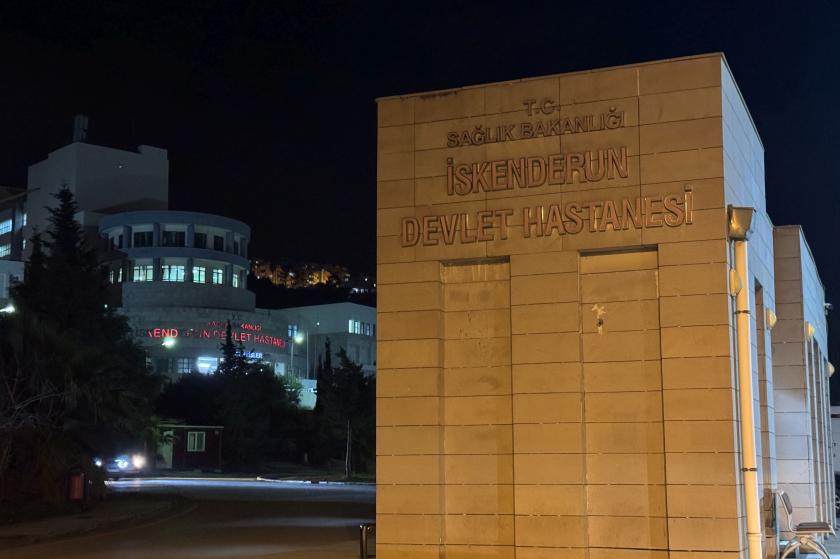 İskenderun Devlet Hastanesi girişi