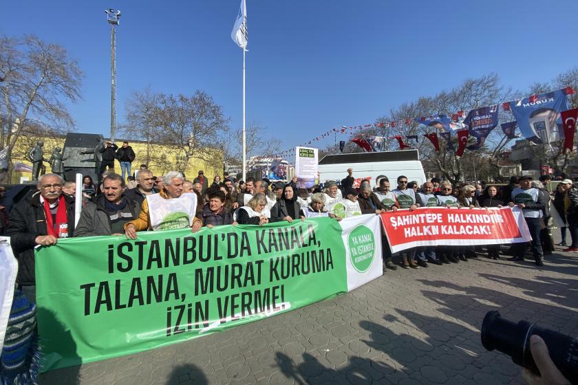 Kanal İstanbul protestosu