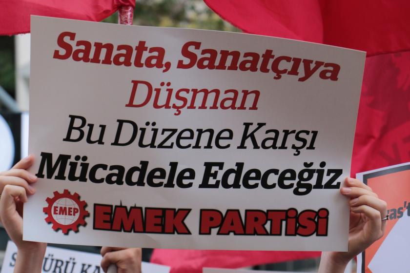 Sanat düşmanı politikalara karşı bir EMEP dövizi