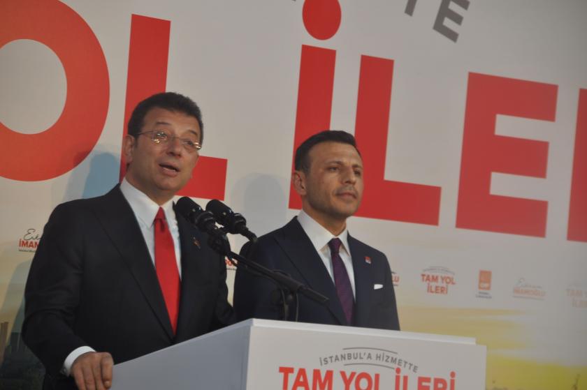 Ekrem İmamoğlu ve Özgür Çelik