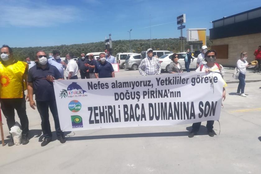 Ayvalık prina fabrikası eylemi