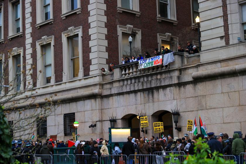 ABD'de Columbia Üniversitesi Filistin eylemi 