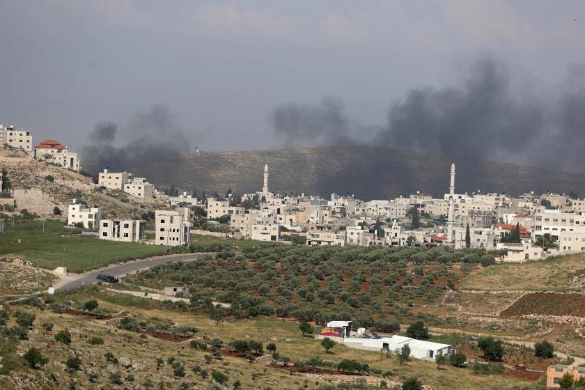 Ramallah kentinin doğusundaki Mugayyir köyüne düzenlenen saldırı