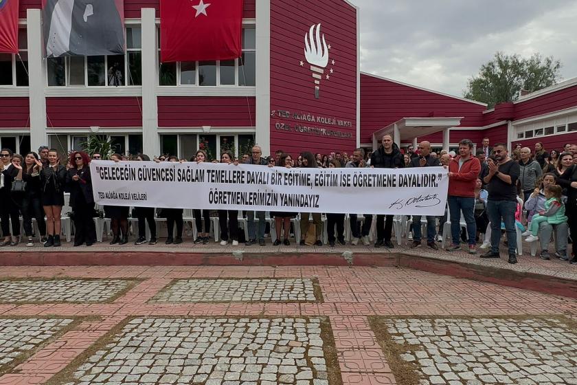 ted koleji aliağa şubesi velileri örgütlenme çalışması yürüten öğretmenlere destek verdi 