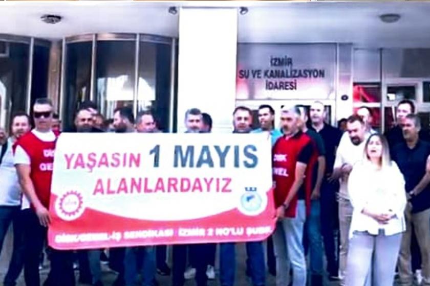 İZSU'da işçi ve kamu emekçilerinden ortak 1 Mayıs çağrısı: Şimdi alanlarda birleşme zamanı