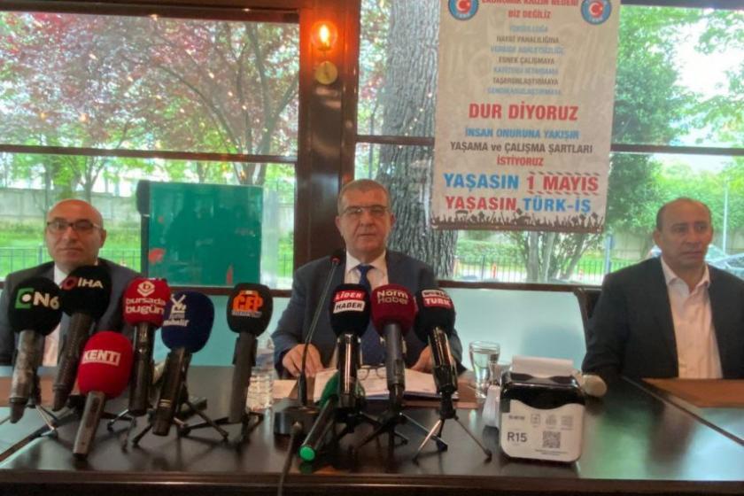 Türk-İş Bursa’da 1 Mayıs’a çağrı yaptı: Krizin faturasını ödemeyeceğiz