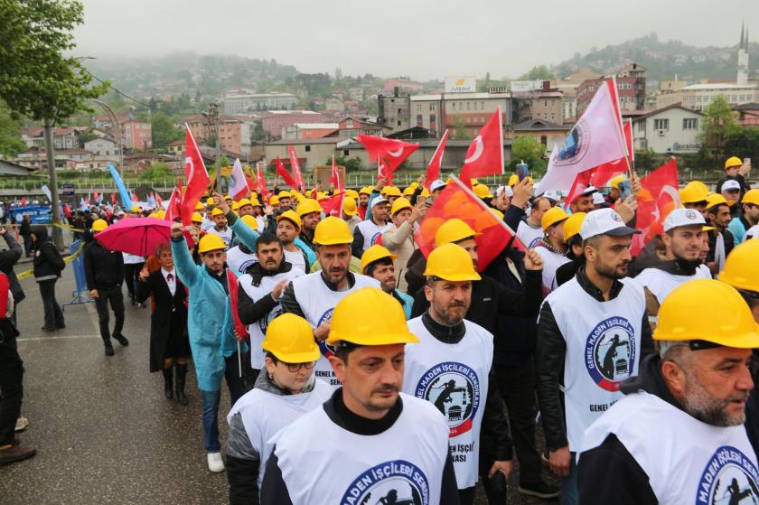 Zonguldak'ta 1 Mayıs