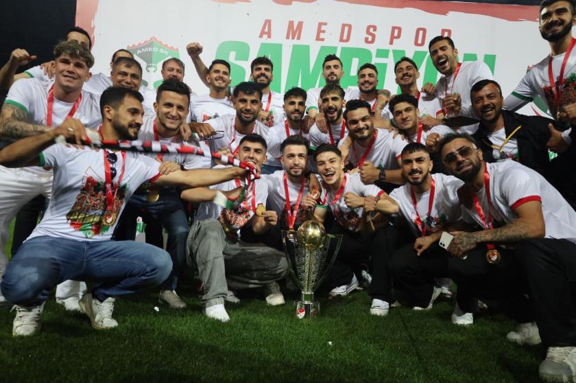 Amedspor kutlaması