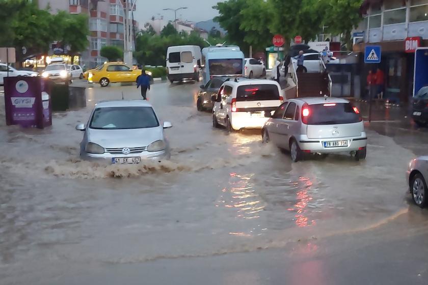 Selden olumsuz etkilenen şehir merkezi.