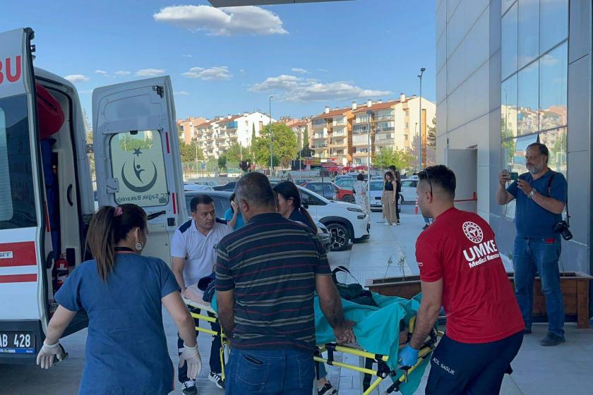 Burdur'da diyaliz sonrası rahatsızlanan hastaların sevki