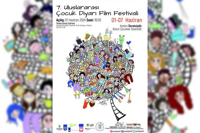 Çocuk Diyarı Film Festivali afişi