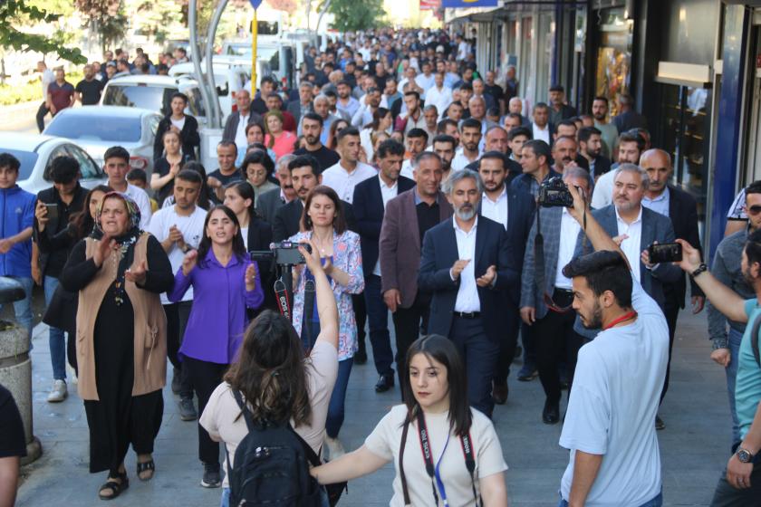 Hakkari kayyum protesto 