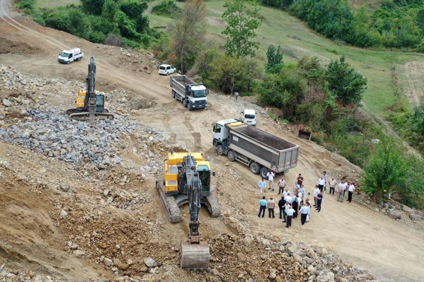 Bafra'da Taş ocağının kurulacağı bölge