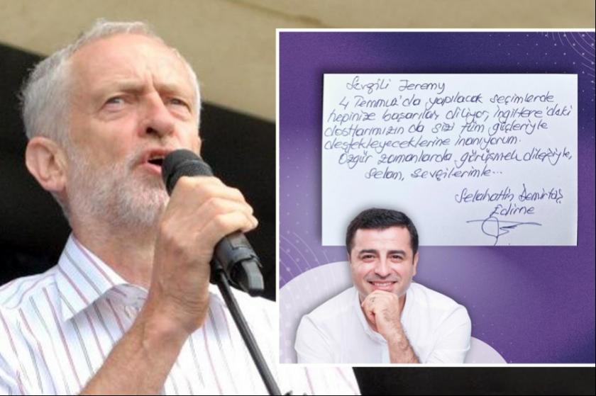 Corbyn ve Demirtaş'ın mesajı