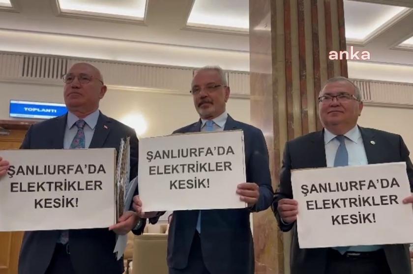 CHP Şanlıurfa Milletvekili Mahmut Tanal, DEM Parti Ağrı Milletvekili Sırrı Sakık ve CHP Aydın Milletvekili Süleyman Bülbül