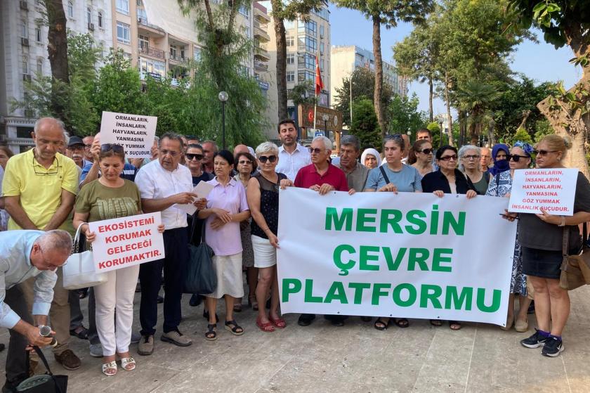 mersin çevre platformu özgür çocuk parkında açıklama gerçekleştirdi 