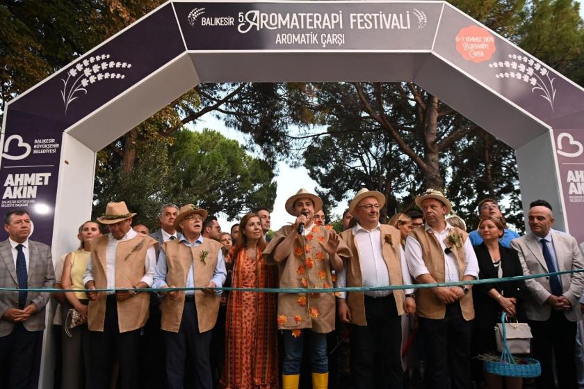 Balıkesir 5. Aromaterapi Festivali kapılarını araladı