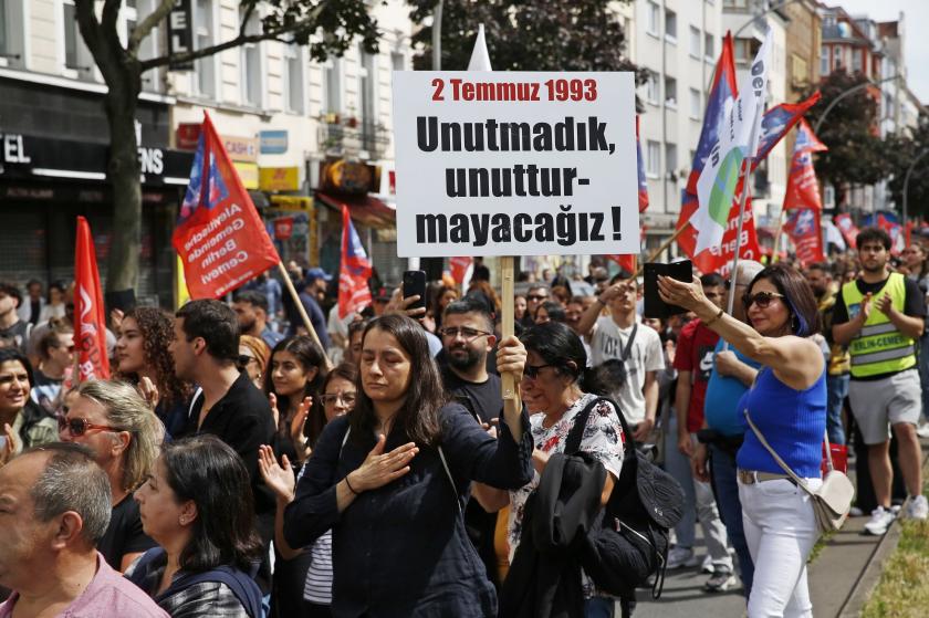 Berlin'de sivas anması