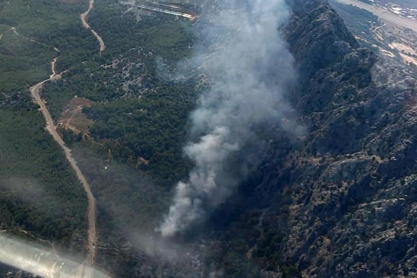 Antalya Konyalatı'nda orman yangını