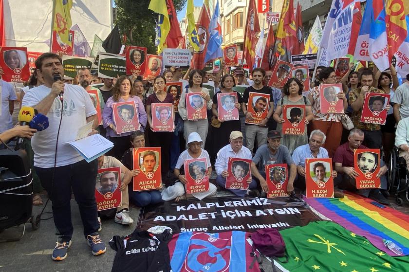 Kadıköy'de Suruç Katliamı anması