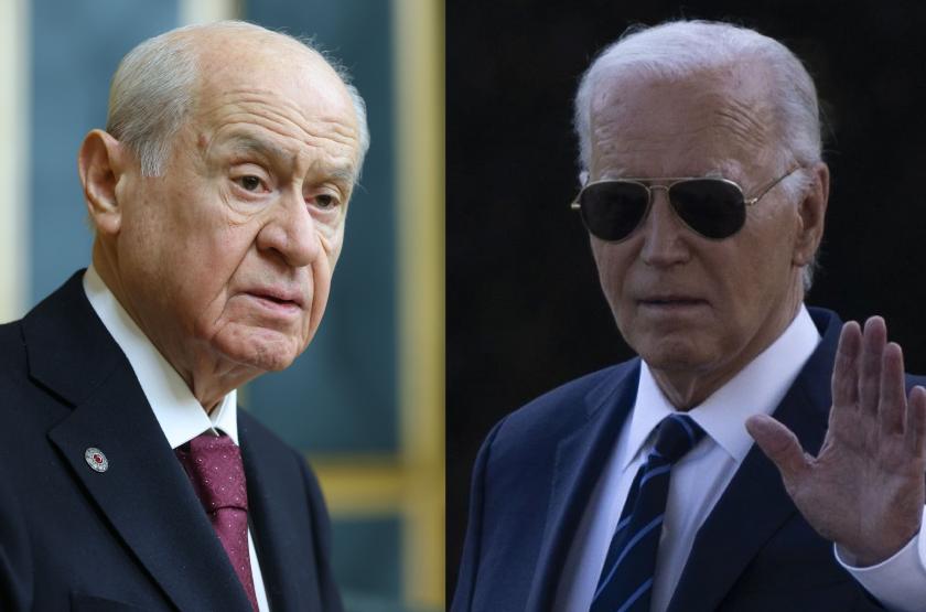 Fotoğraf: MHP Genel Başkanı Devlet Bahçeli (MHP BASIN) / ABD Başkanı Joe Biden (AA) 