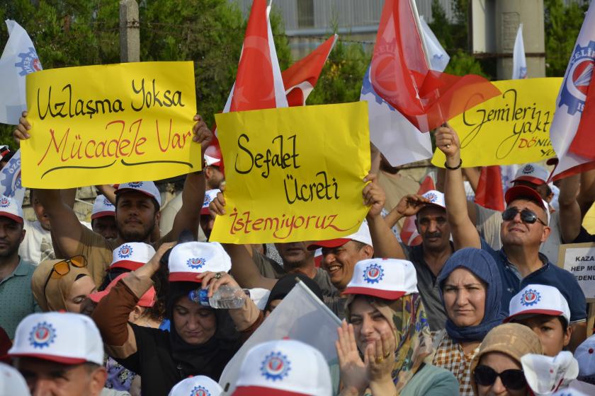 36 gündür grevde olan Yolbulan Metal işçileri miting düzenledi