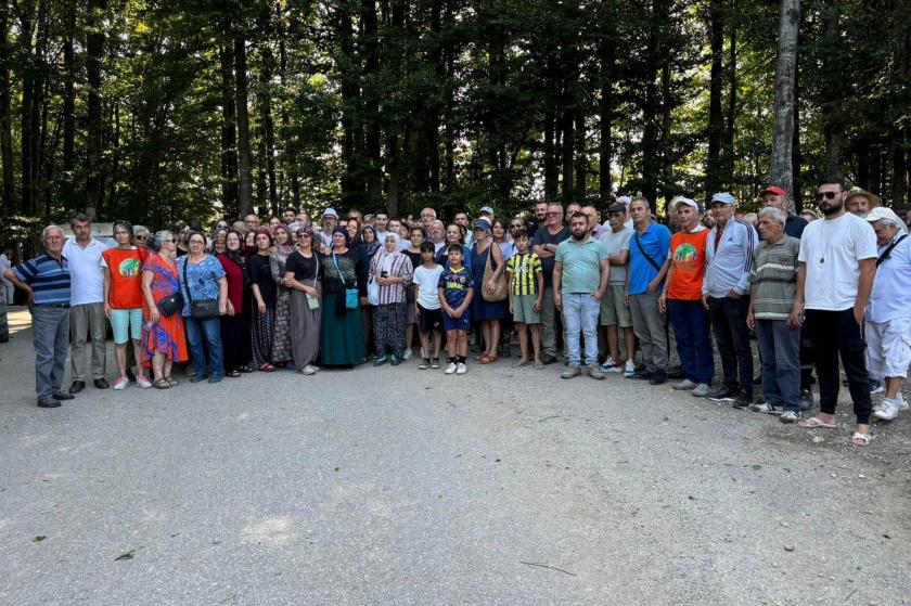 Düzce'de altın madenine karşı halk tepkisi 