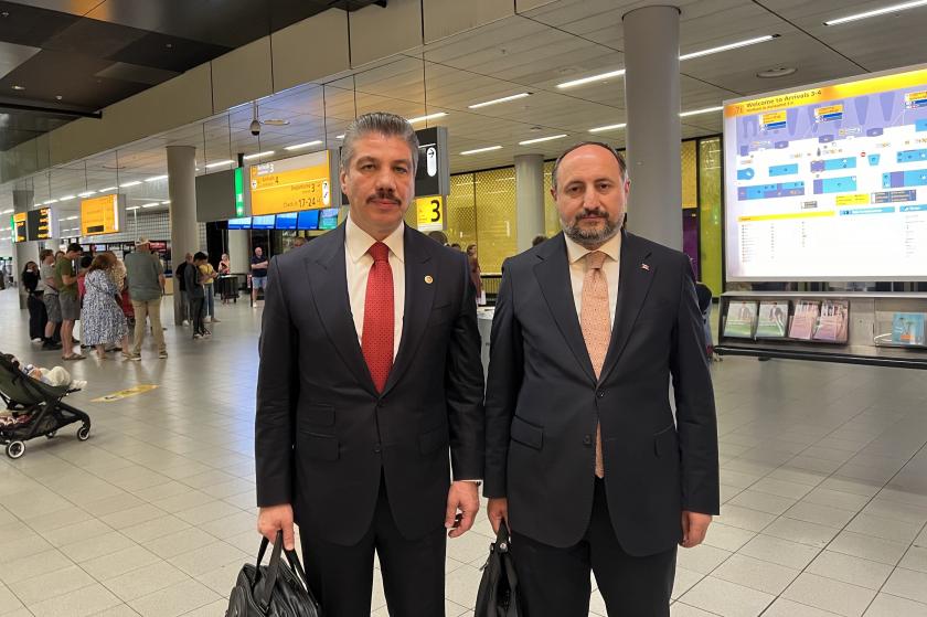 Cüneyt Yüksel ve İsmail Emrah Karayel Lahey'de