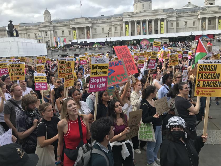 The streets of England are closed to fascism