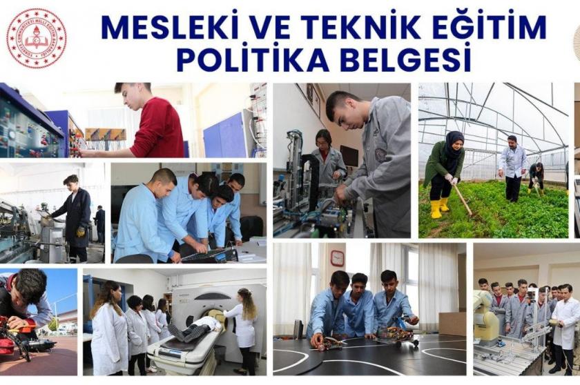 Mesleki ve teknik eğitim politika belgesi görseli