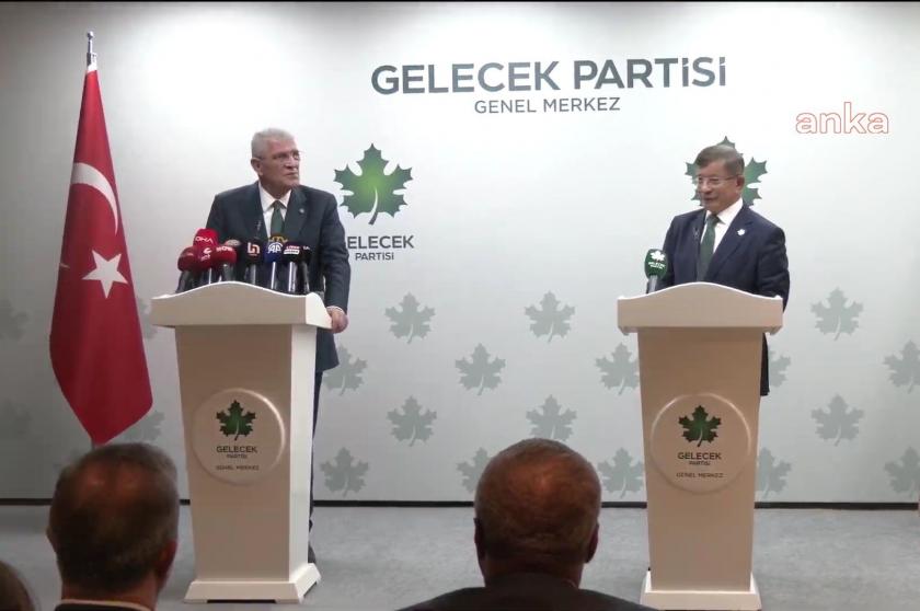 Müsavat Dervişoğlu ve Ahmet Davutoğlu