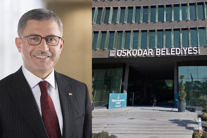 Hilmi Türkmen ve Üsküdar Belediyesi binası