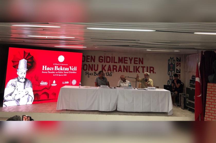 Hacıbektaş Veli Anma Törenlerinde panel