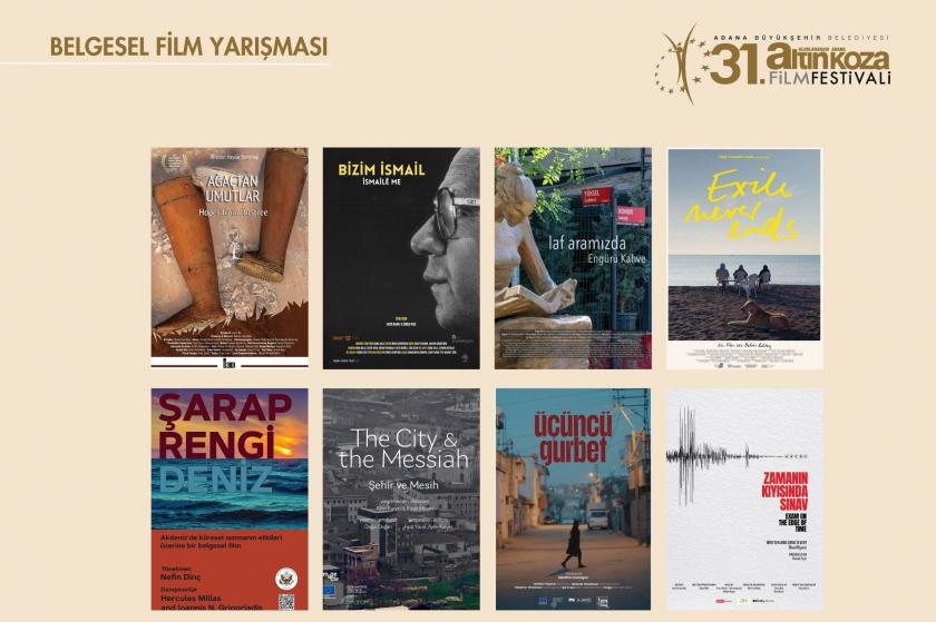 Altın Koza Film Festivalinde yarışacak belgesellerin afişi