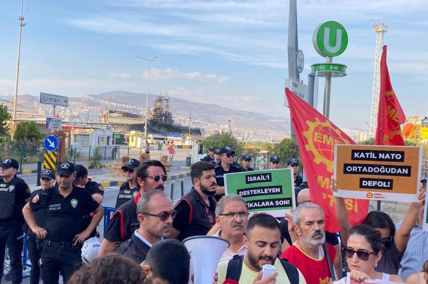 EMEP İzmir İl Örgütü: ABD savaş gemileri, İzmir’i ve ülkeyi terk etsin