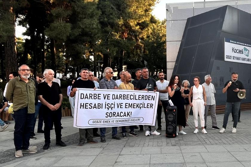 Gebze Emek ve Demokrasi Güçleri basın açıklaması