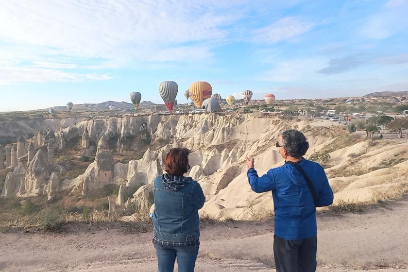 Kapadokya’da peribacaları 