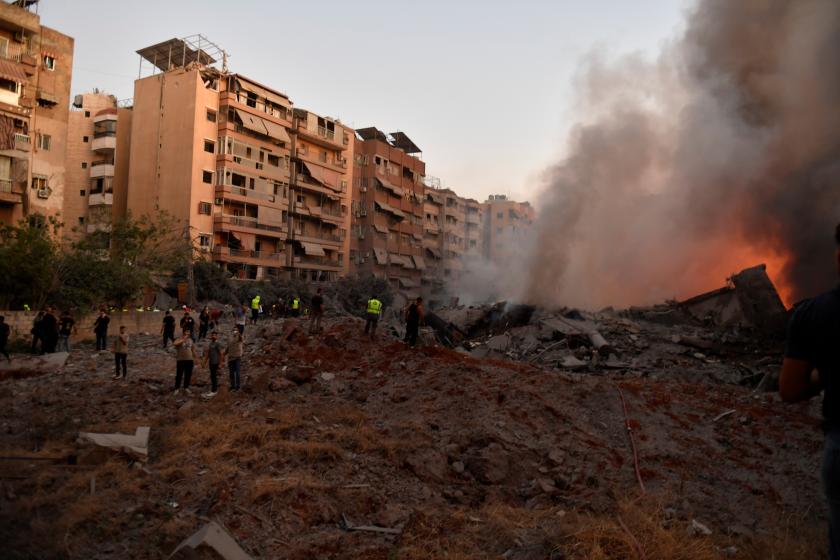 İsrail Beyrut'a hava saldırısı düzenledi